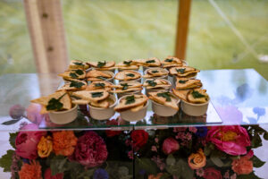 buffet style wedding catering | family home wedding catering