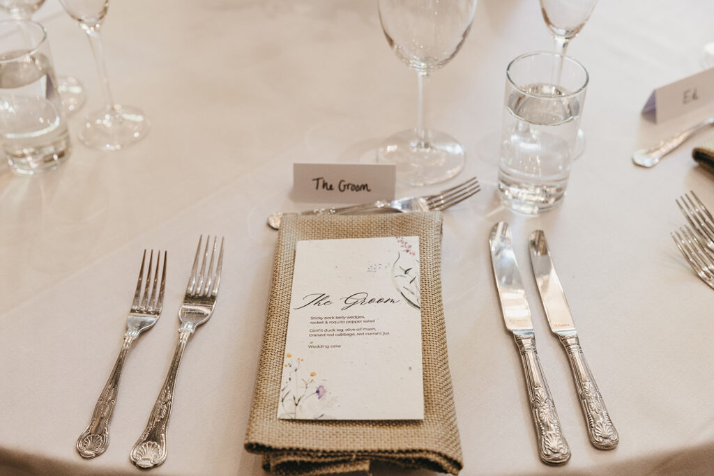 Wildflower wedding stationary