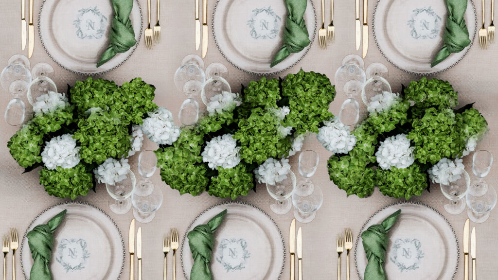 monogrammed chargers