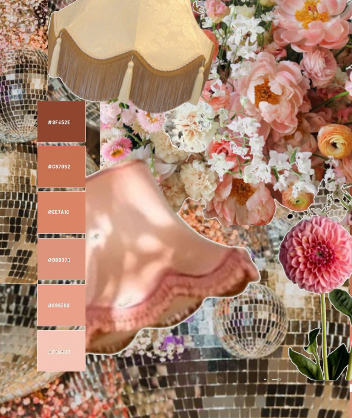 vintage disco wedding